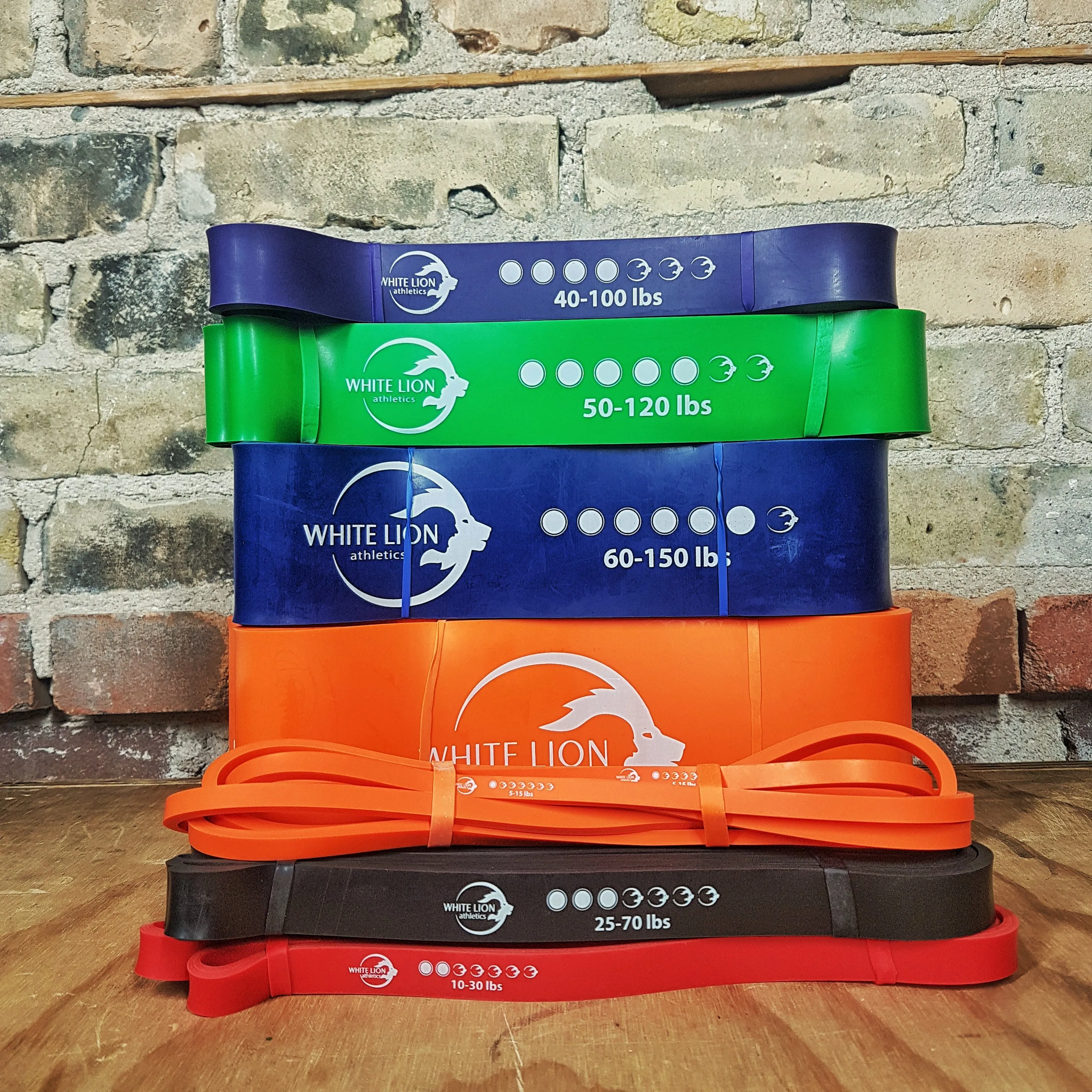 SINGLE Resistance Bands (41") | Singles | 5lbs-180lbs
