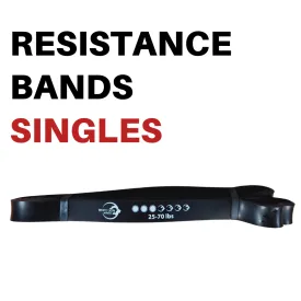 SINGLE Resistance Bands (41") | Singles | 5lbs-180lbs