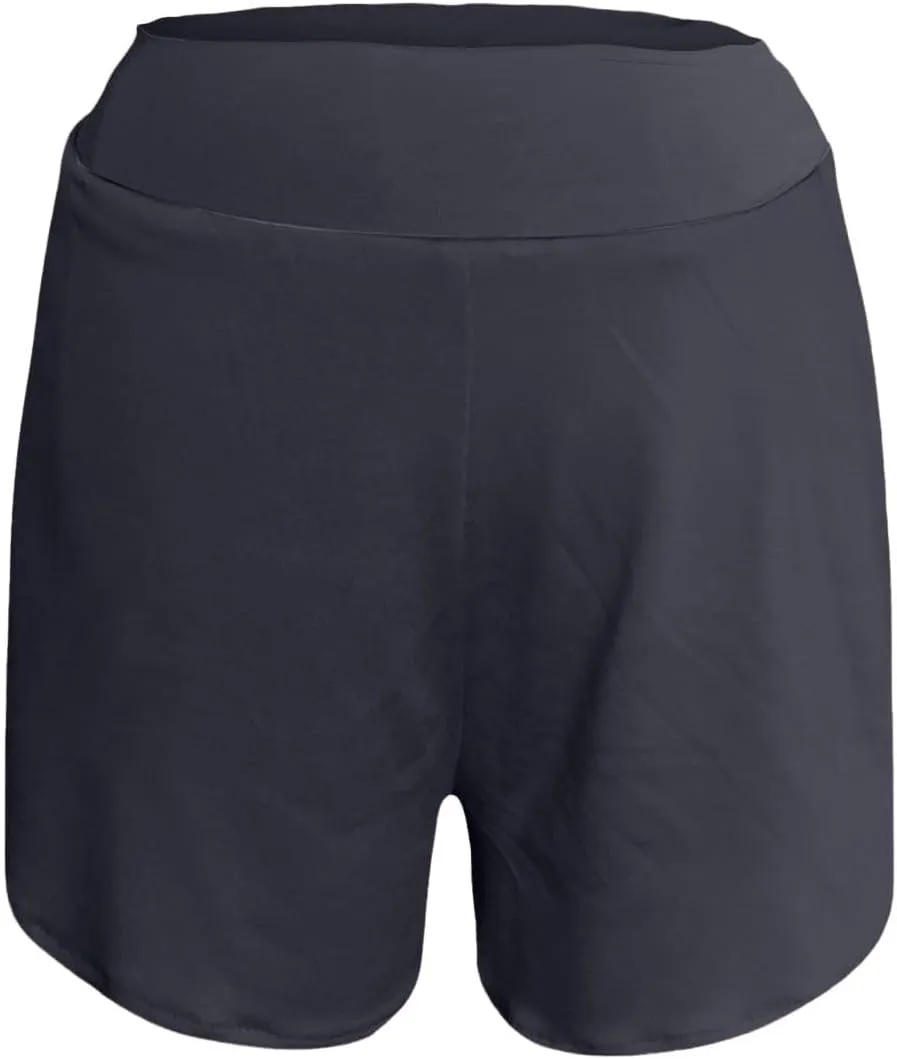 Summer Shorts for Women Trendy with Pockets High Waisted Tummy Control Athletic Shorts Spandex Compression Short Pants