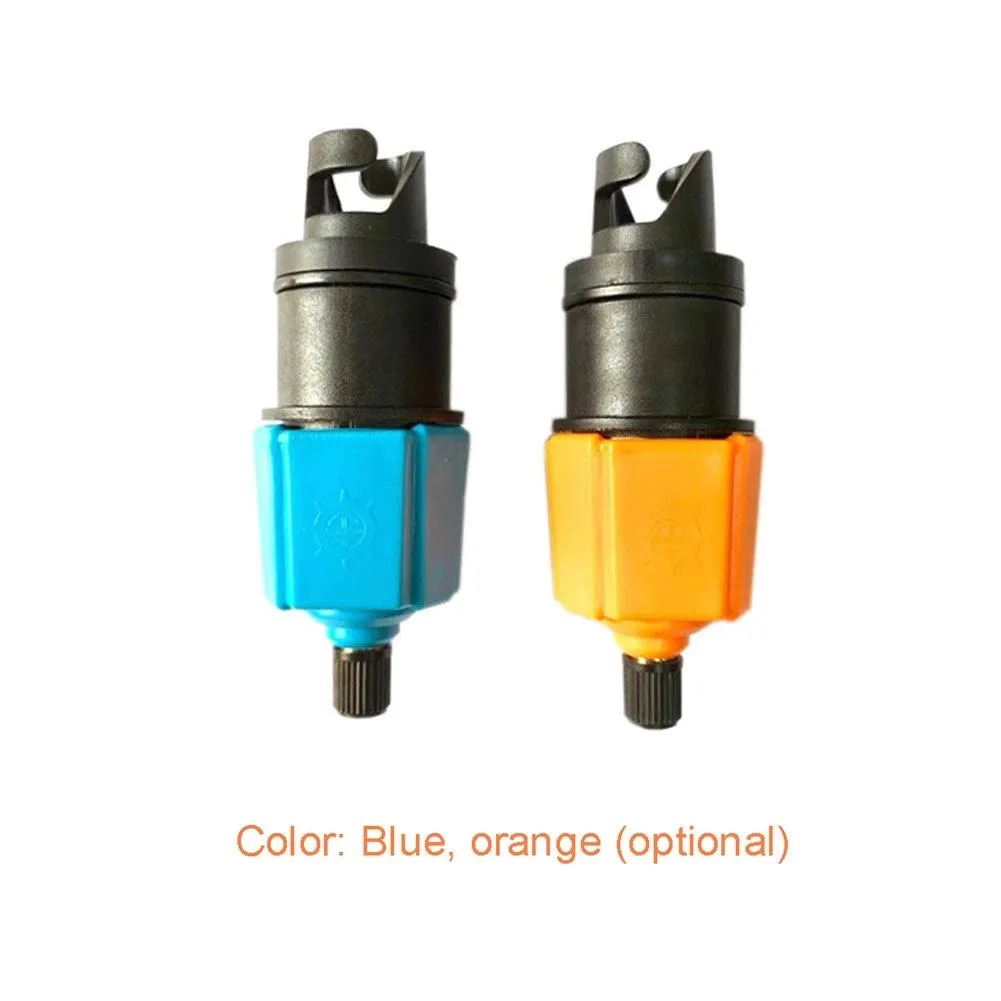 Surf Bag - Air Valves Adaptor Paddle Board Sup Mouth Kayak Surfboard Valve Inflatable Adapter Car Pump Standard Air Valve Adapters (Color : Orange)