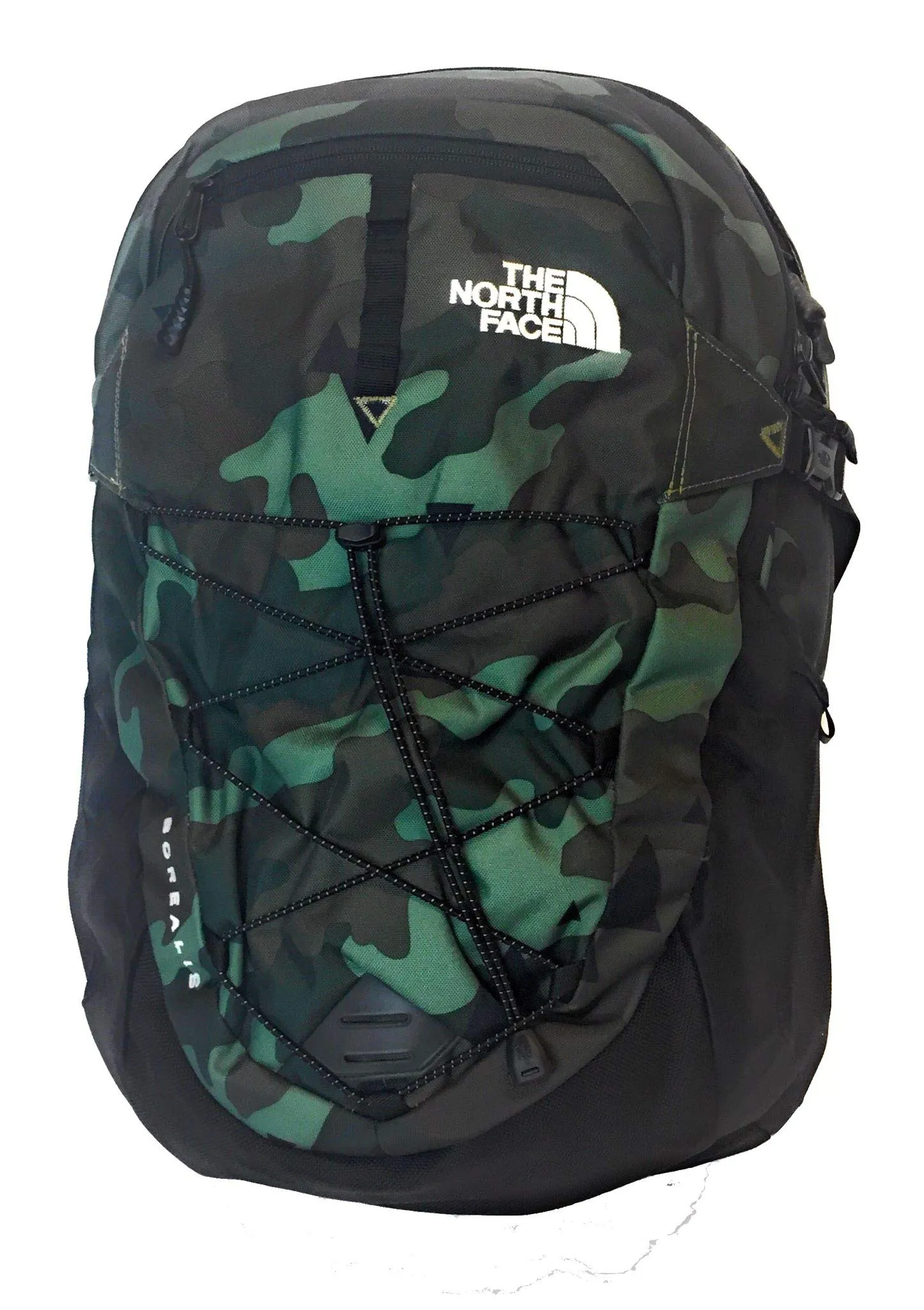 The North Face Borealis Unisex Outdoor Backpack, Olive Green Camo (Bright Olive Green Camo)