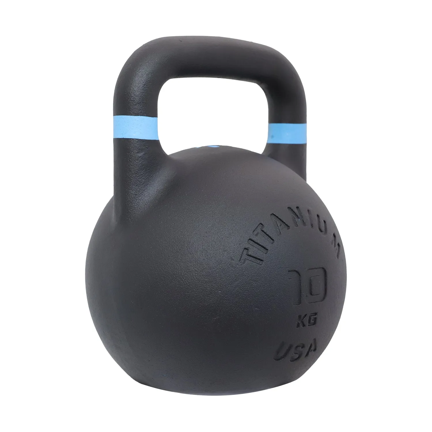 TITANIUM USA 10KG STEALTH SERIES COMPETITION KETTLEBELL