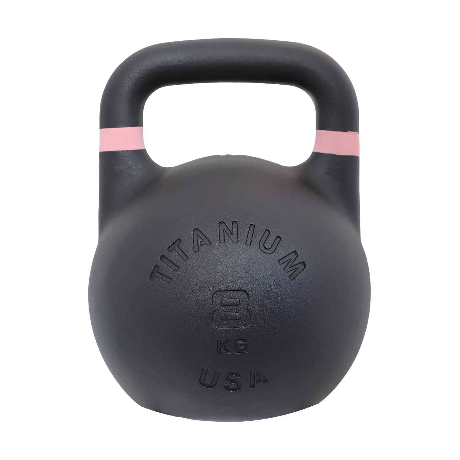 TITANIUM USA 8KG STEALTH SERIES COMPETITION KETTLEBELL