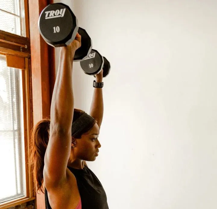 Troy Urethane 12 Sided Dumbbell Sets
