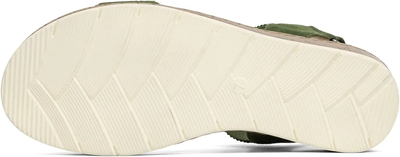 VJH confort Womens Flat Sandals Open Toe Elastic Ankle Strap Slip on Comfy Low Wedge Sandals