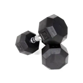 VTX 8-Sided Rubber Encased Dumbbells 5-50 lb.