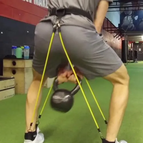 ·Wearbands Full-body Training System : 3 Lower-body-levels, 2 upper-body levels·