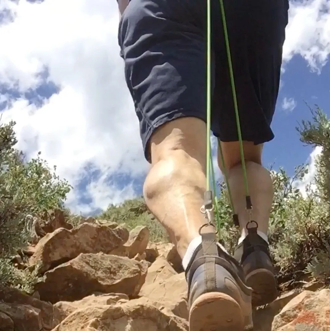 ·Wearbands Full-body Training System : 3 Lower-body-levels, 2 upper-body levels·