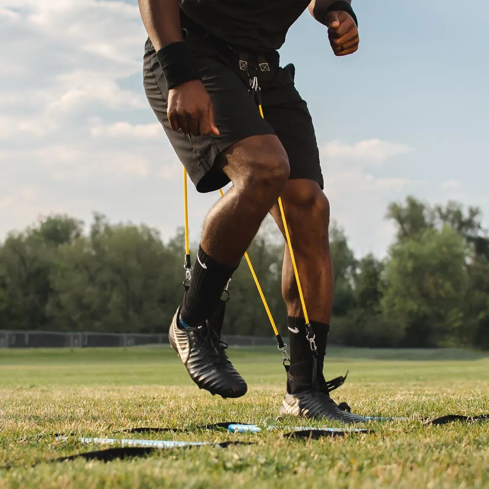 ·Wearbands Full-body Training System : 3 Lower-body-levels, 2 upper-body levels·