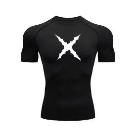 X-Thorn Black Compression Shirt